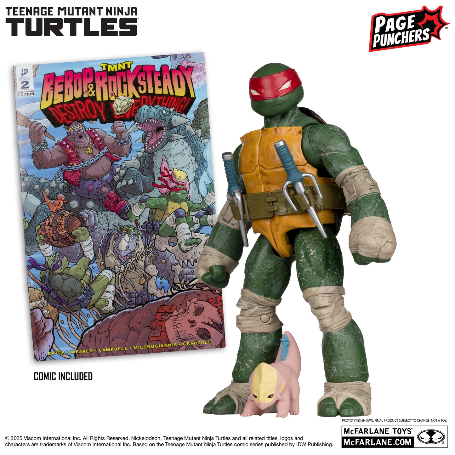 Teenage Mutant Ninja Turtles Page Punchers Raphael