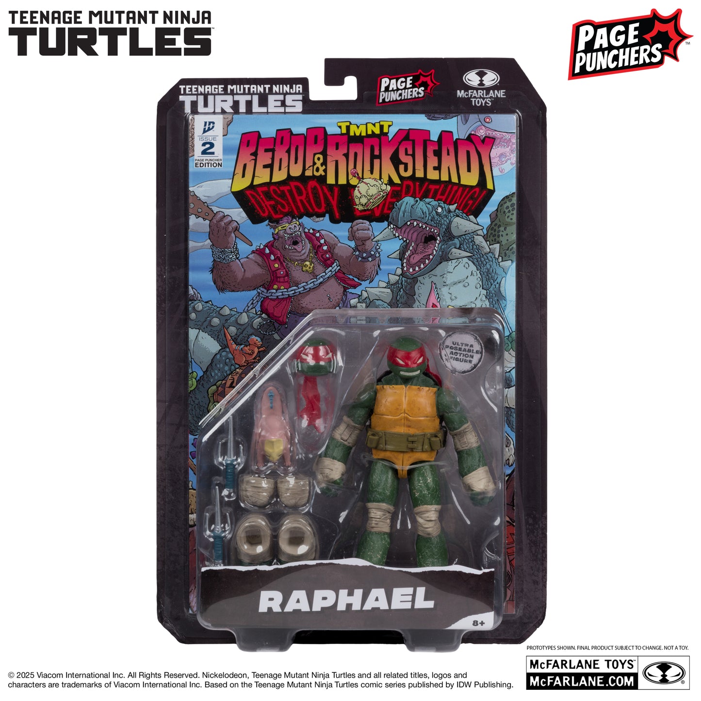Teenage Mutant Ninja Turtles Page Punchers Raphael