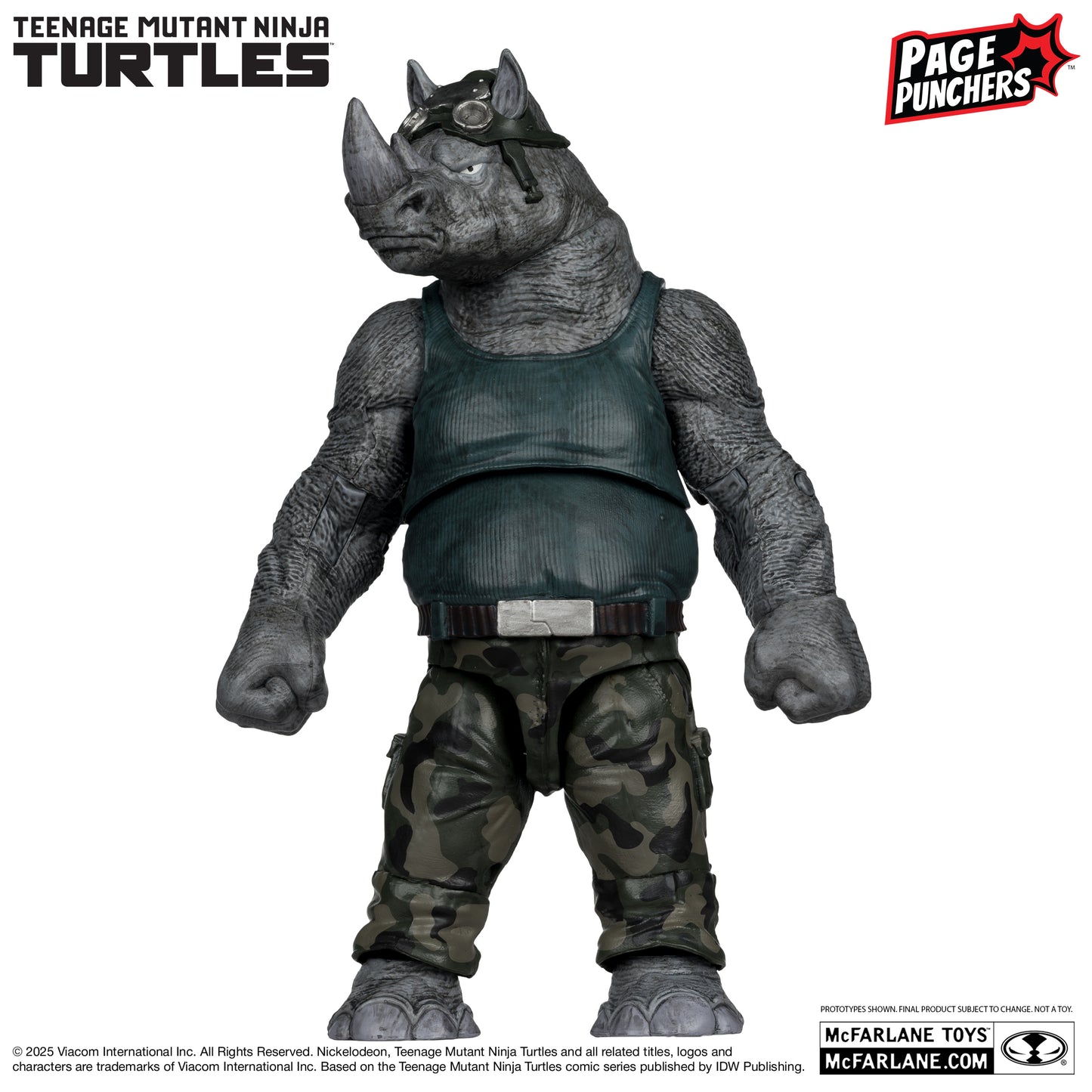 Teenage Mutant Ninja Turtles Page Punchers Rocksteady