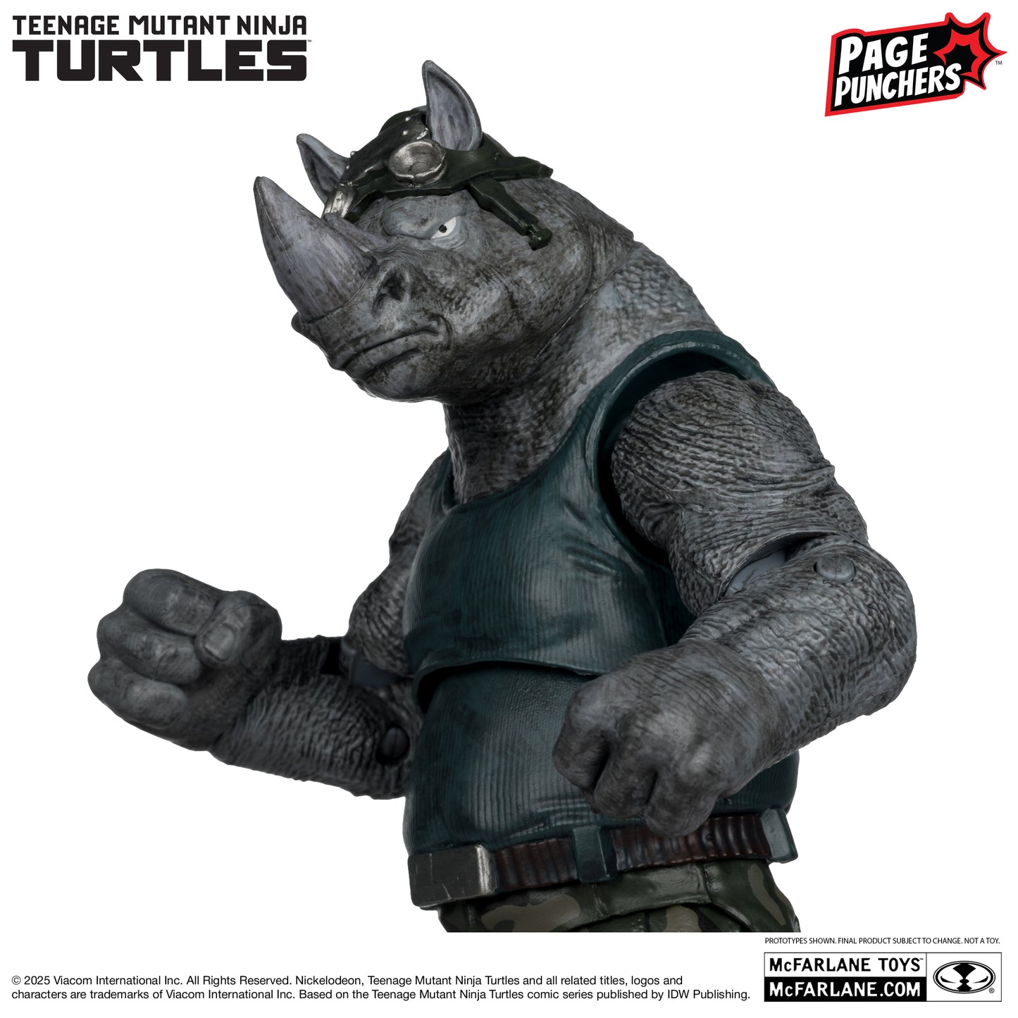 Teenage Mutant Ninja Turtles Page Punchers Rocksteady