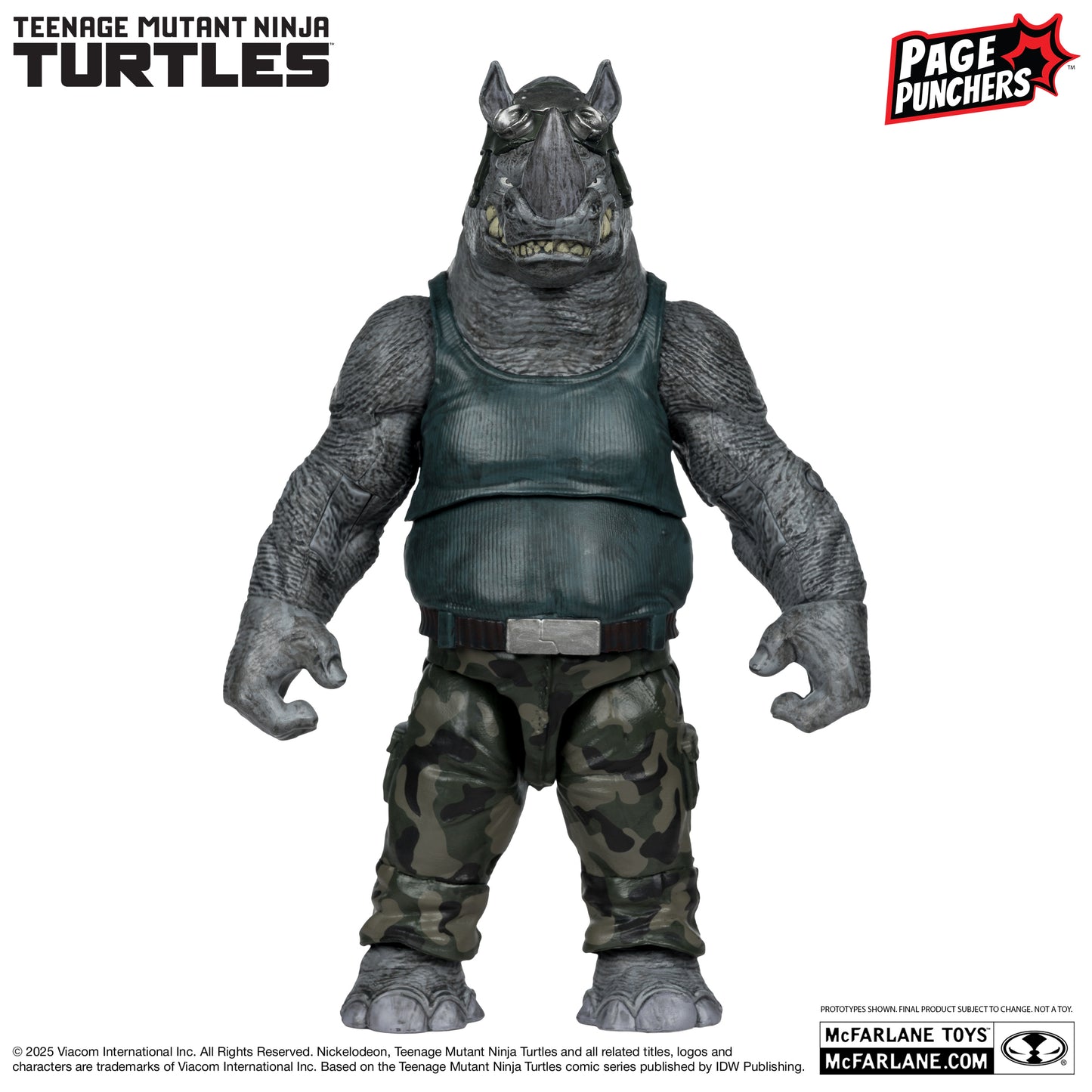 Teenage Mutant Ninja Turtles Page Punchers Rocksteady