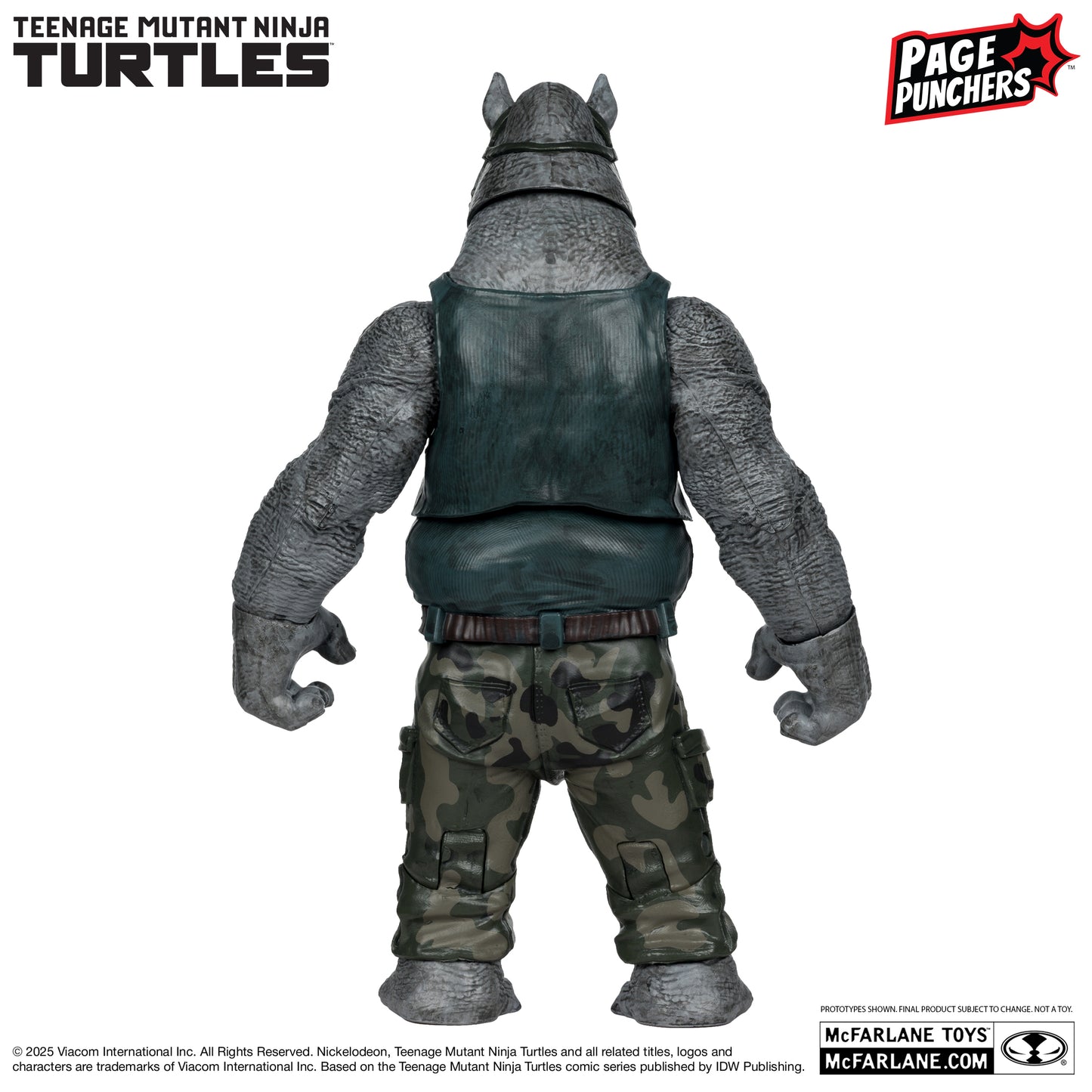 Teenage Mutant Ninja Turtles Page Punchers Rocksteady