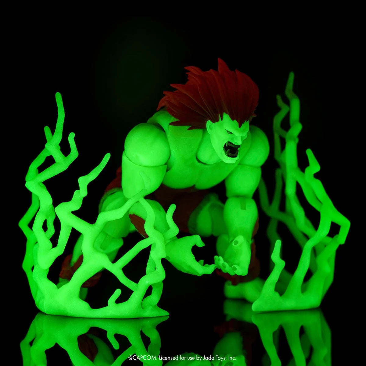 Street Fighter II The Final Champions Player 2 Blanka (Glow-in-the-Dark Entertainment Earth Exclusive)