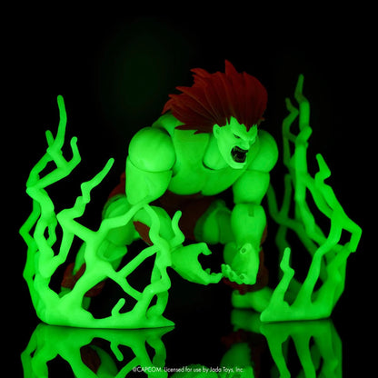 Street Fighter II The Final Champions Player 2 Blanka (Glow-in-the-Dark Entertainment Earth Exclusive)