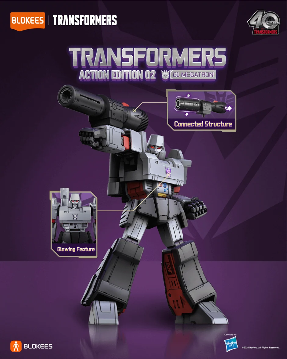 Transformers Blokees Action Edition 02 Megatron (G1)