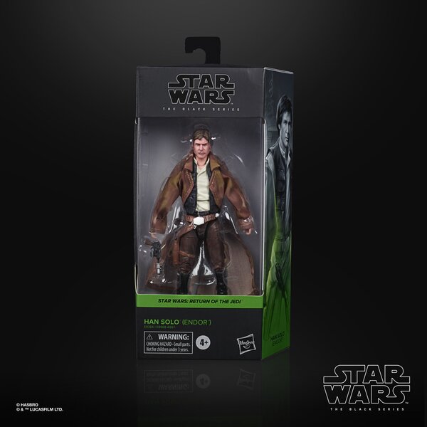 Star Wars The Black Series Han Solo (Endor) [RotJ]