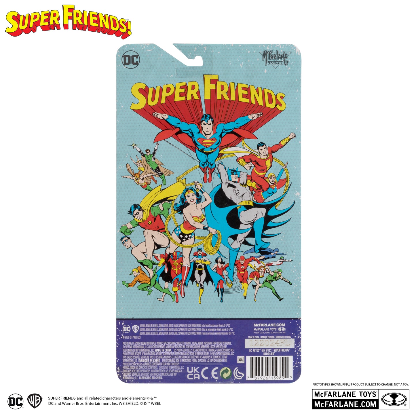 DC Retro: Super Friends Riddler [Chase Red Platinum Edition]