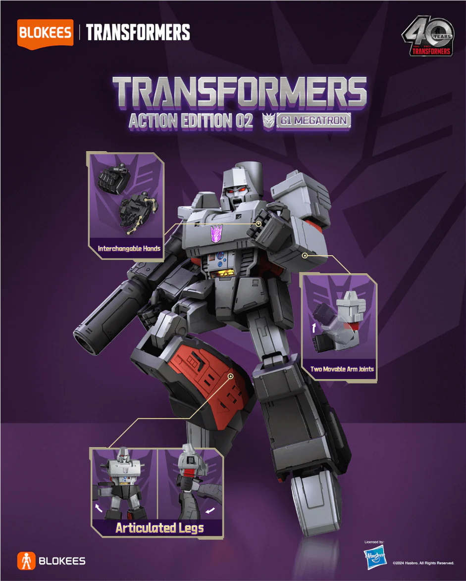 Transformers Blokees Action Edition 02 Megatron (G1)