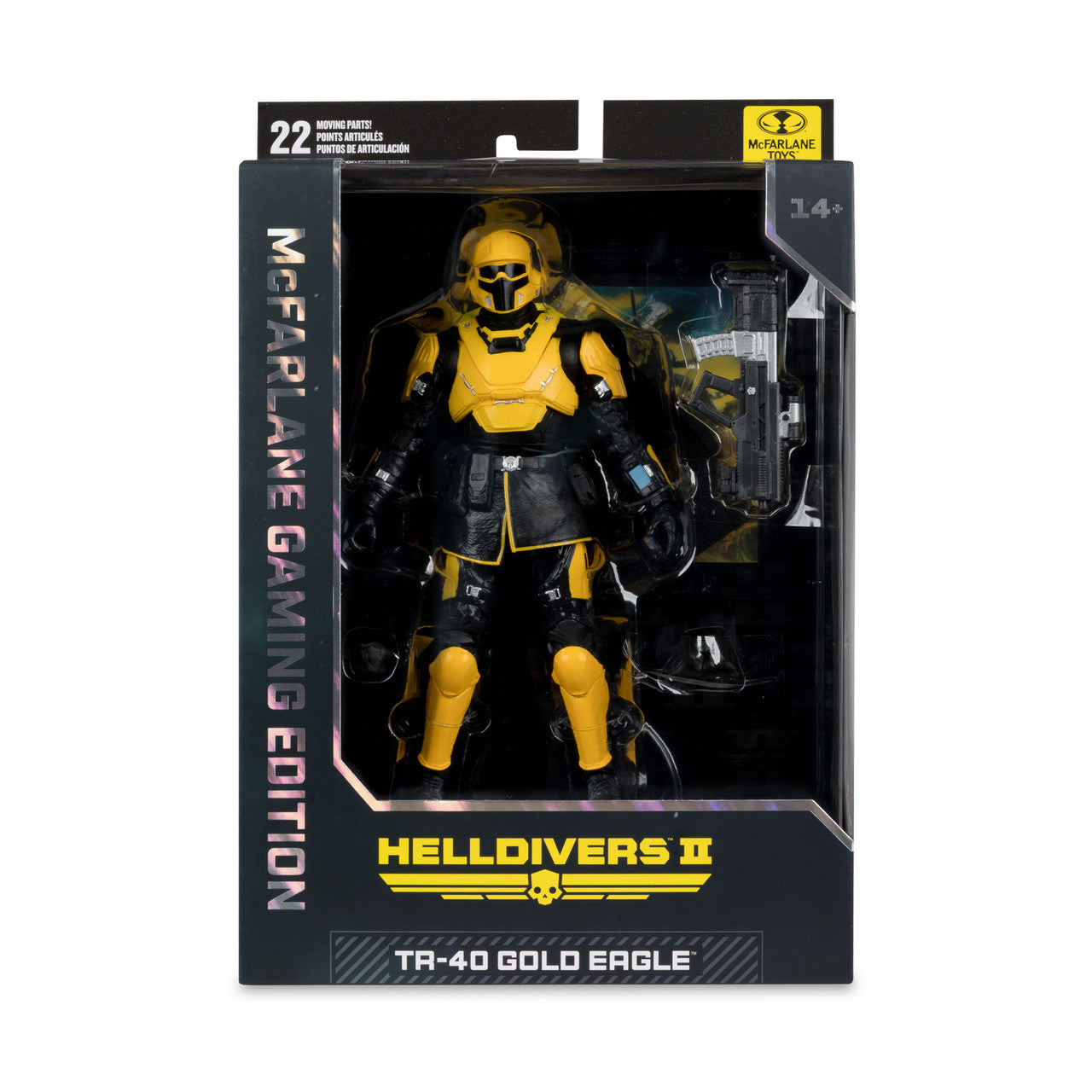 Helldivers II T4-40 Gold Eagle [McFarlane Gaming Edition]