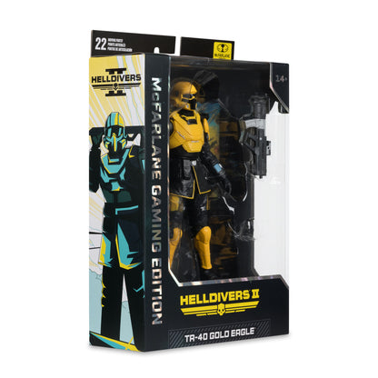 Helldivers II T4-40 Gold Eagle [McFarlane Gaming Edition]