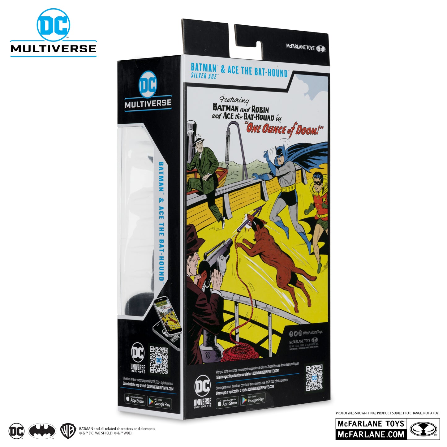 DC Multiverse Batman & Ace the Bat-Hound Chase Platinum Edition [Silver Age]