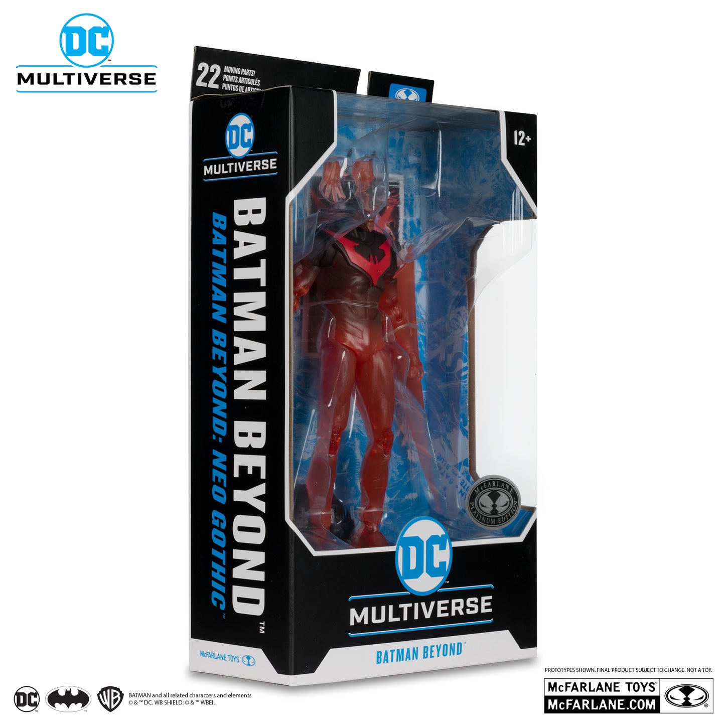 DC Multiverse Batman Beyond Chase Platinum Edition [Neo Gothic]