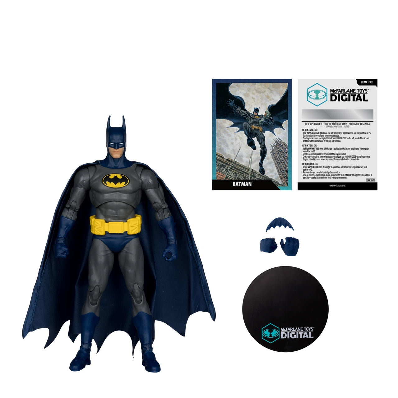 DC Direct Batman w/ Digital Collectible [No Man's Land]