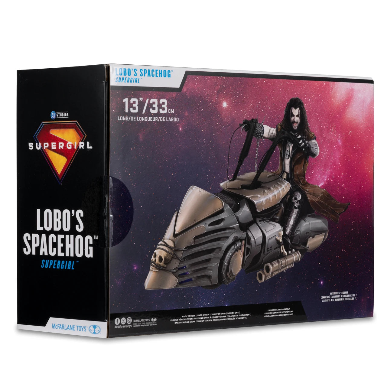 DC Multiverse Lobo's Spacehog Vehicle [Supergirl 2026]