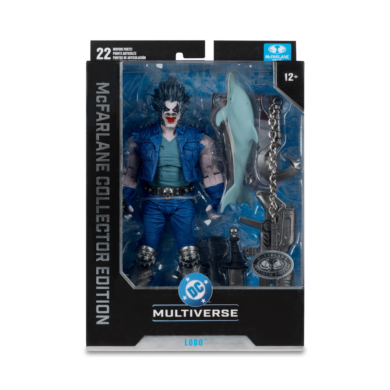 DC Multiverse Lobo Chase Platinum Edition [McFarlane Collector Edition #58]