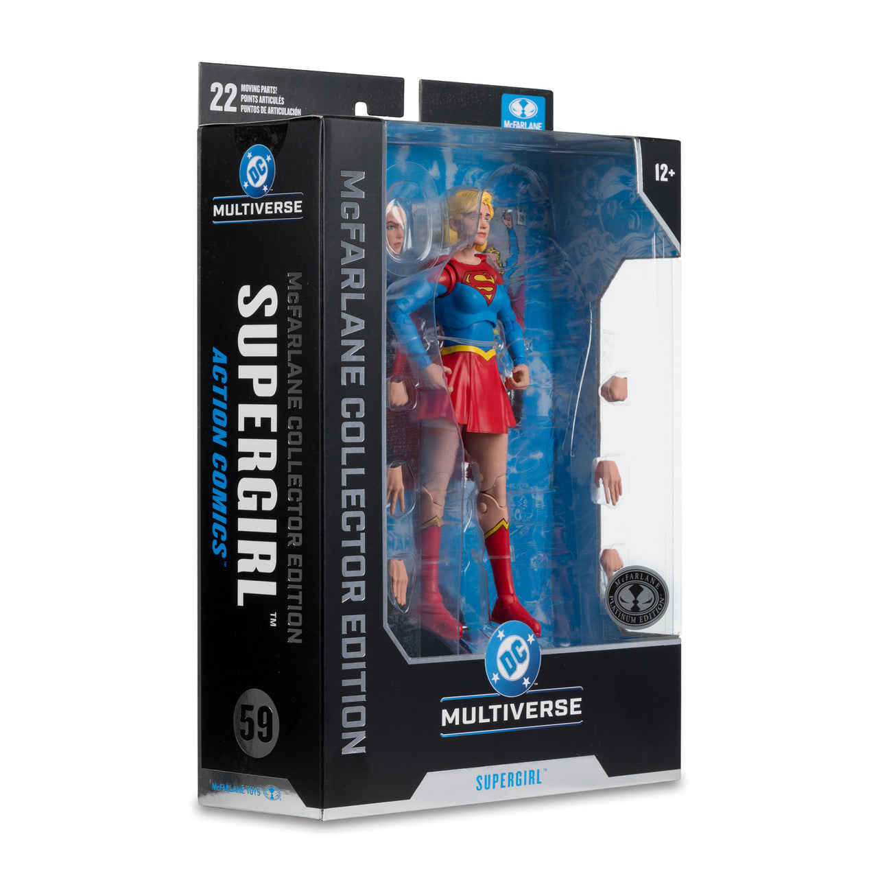 DC Multiverse Supergirl Chase Platinum Edition [McFarlane Collector Edition #59]