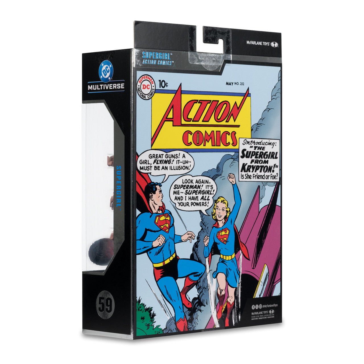 DC Multiverse Supergirl Chase Platinum Edition [McFarlane Collector Edition #59]
