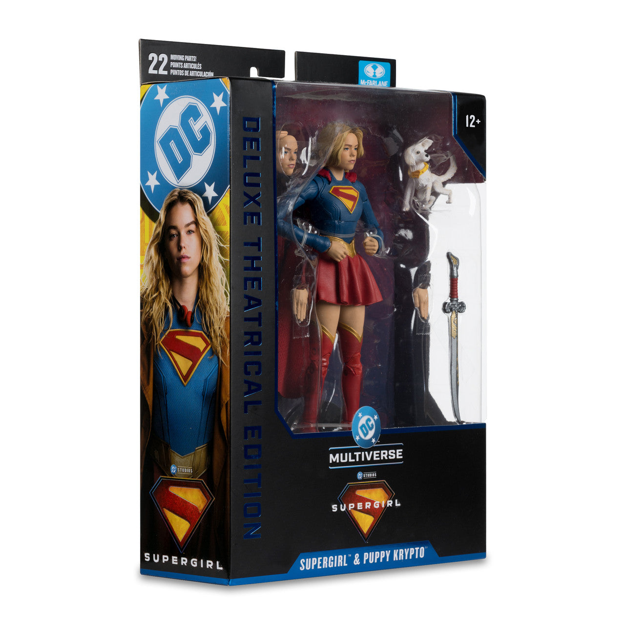 DC Multiverse Deluxe Theatrical Edition Supergirl and Puppy Krypto [2026 Movie]