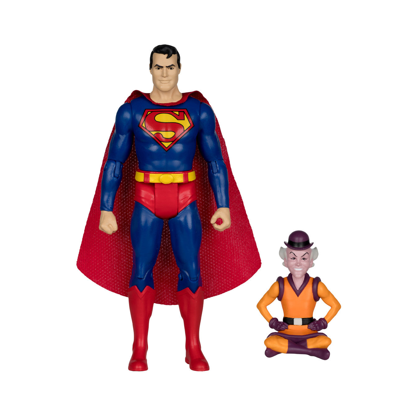 DC Retro: Super Friends Superman and Mr. Mxyzptlk