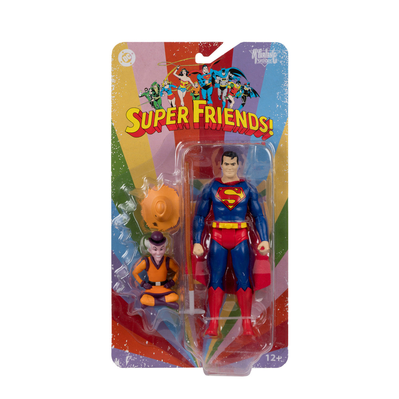 DC Retro: Super Friends Superman and Mr. Mxyzptlk
