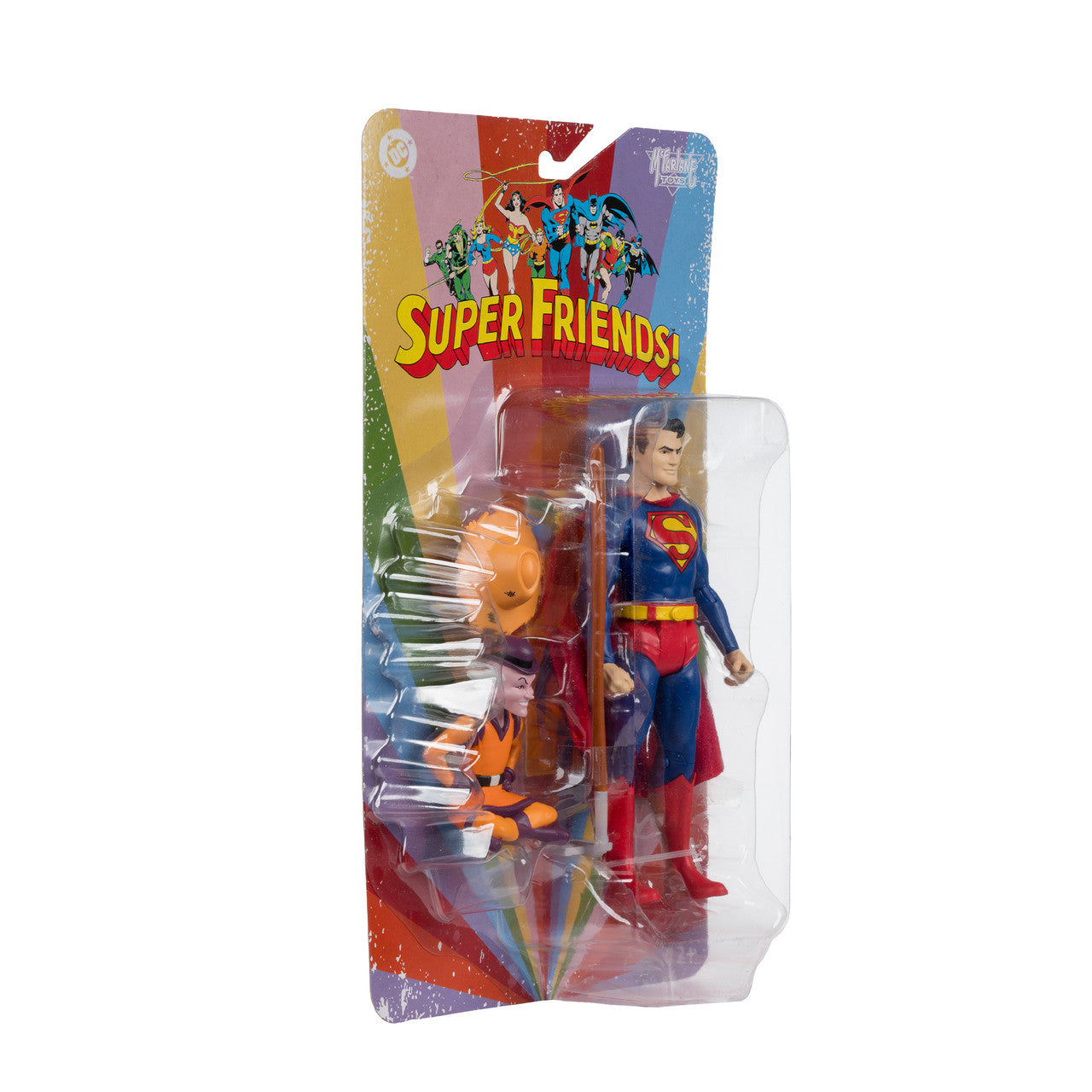 DC Retro: Super Friends Superman and Mr. Mxyzptlk