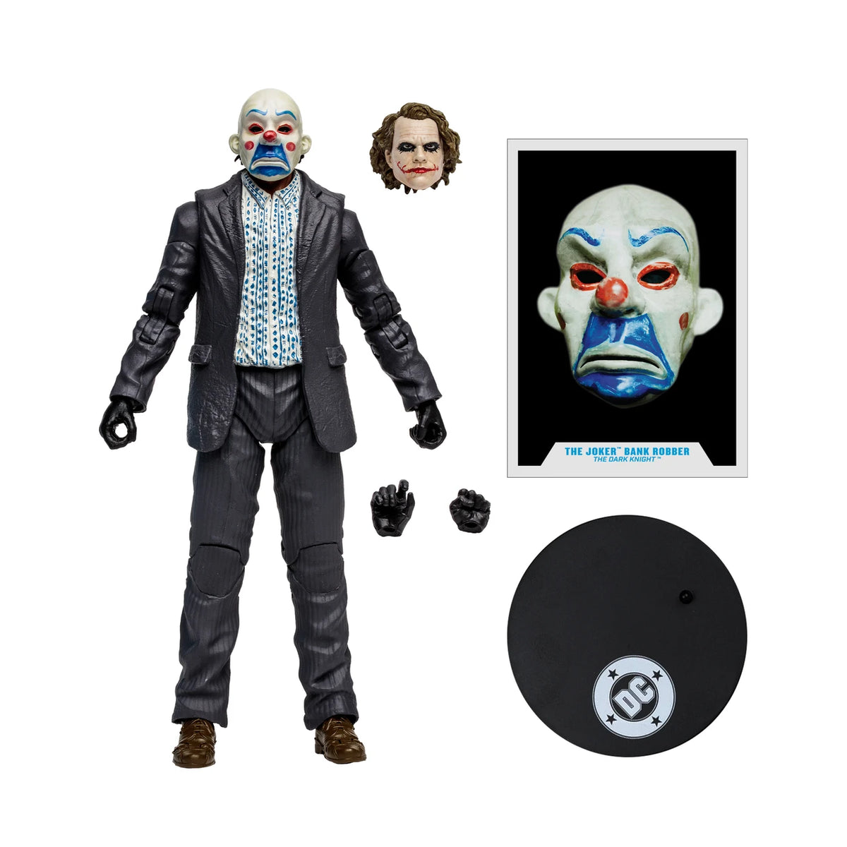 DC Multiverse The Joker - Bank Robber (The Dark Knight) [McFarlane Vault Edition]