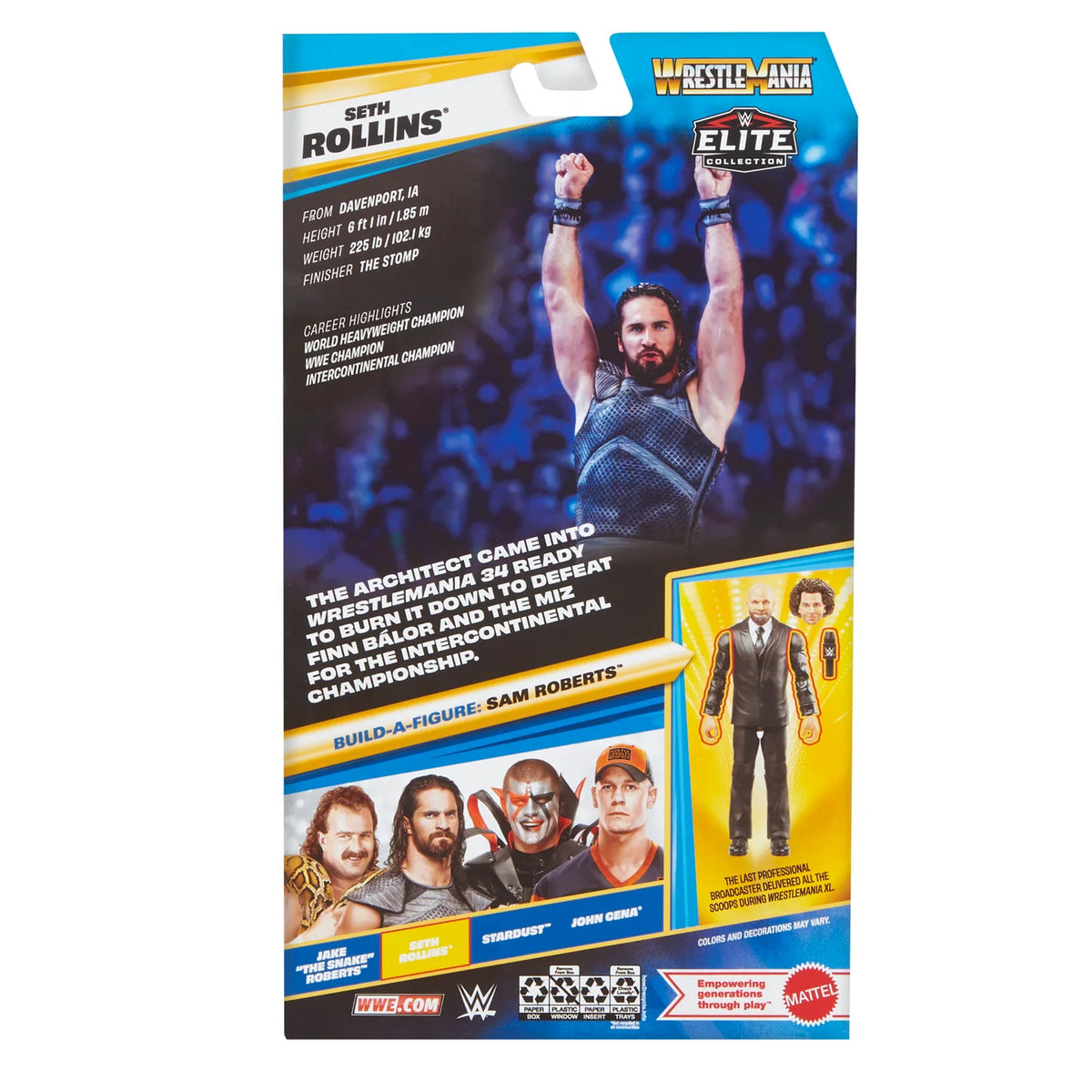 WWE Elite Collection Seth Rollins [WrestleMania 42]