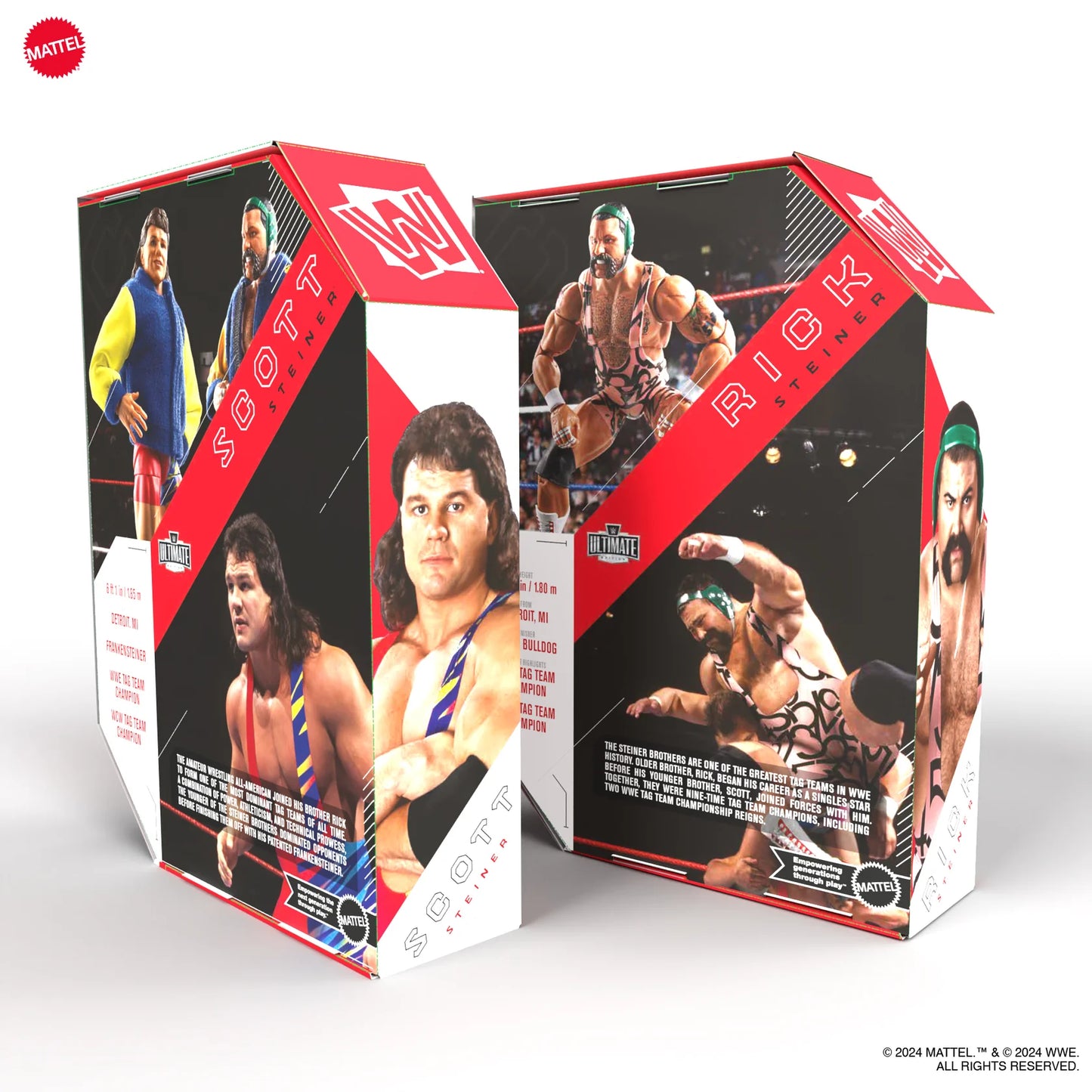 WWE Ultimate Edition Steiner Brothers 2-Pack [Ringside Exclusive]