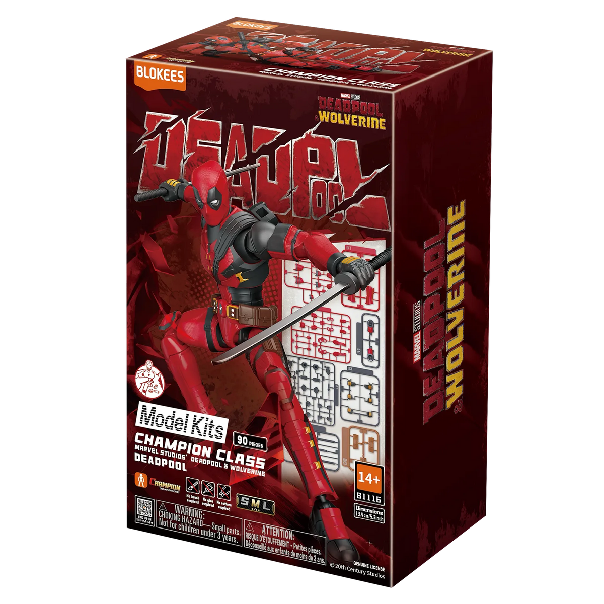 Marvel Blokees Champion Class 04 Deadpool [Deadpool & Wolverine]