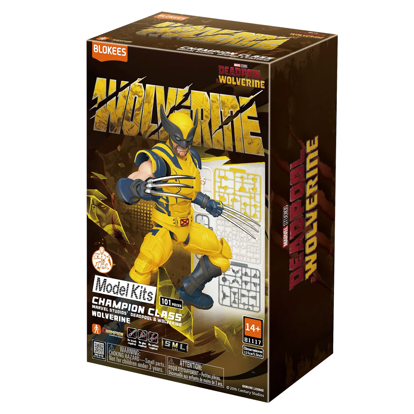 Marvel Blokees Champion Class 05 Wolverine [Deadpool & Wolverine]