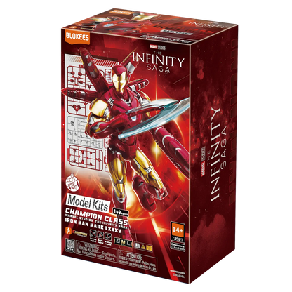 Marvel Blokees Champion Class 01 Iron Man MK85 [Infinity Saga]