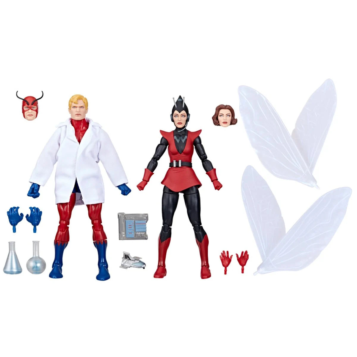 Marvel Legends Series Hank Pym (Giant-Man) & Janet van Dyne (Wasp) 2-Pack