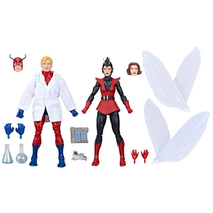 Marvel Legends Series Hank Pym (Giant-Man) & Janet van Dyne (Wasp) 2-Pack