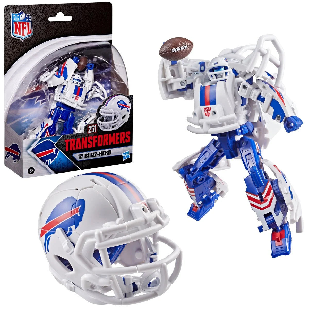 Transformers Collaborative NFL x Transformers Blizz-herd (Buffalo Bills)