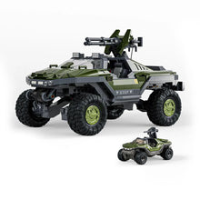 Halo Brick Shop Hot Wheels UNSC M12 Warthog Building Toy Kit