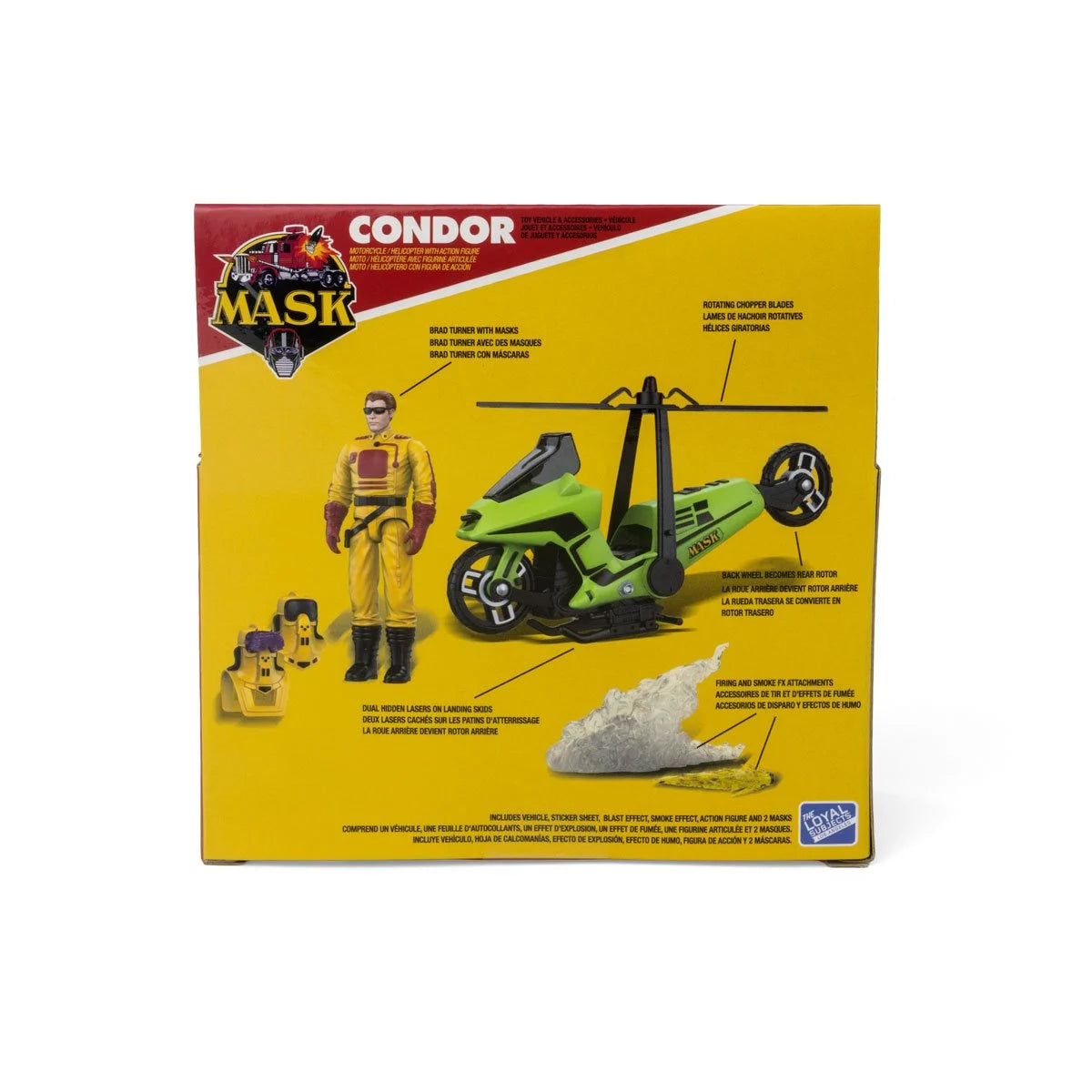 M.A.S.K. Condor Vehicle with Brad Turner