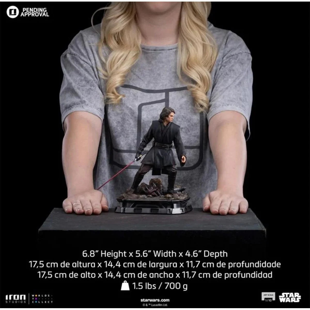 Star Wars Anakin Skywalker 1:10 Art Scale Limited Edition Statue (Star Wars: Ahsoka)