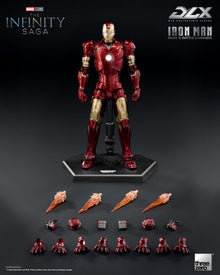 Marvel Studios Infinity Saga DLX Iron Man Mk. 3 (Battle Damaged) 1:12 Scale Figure