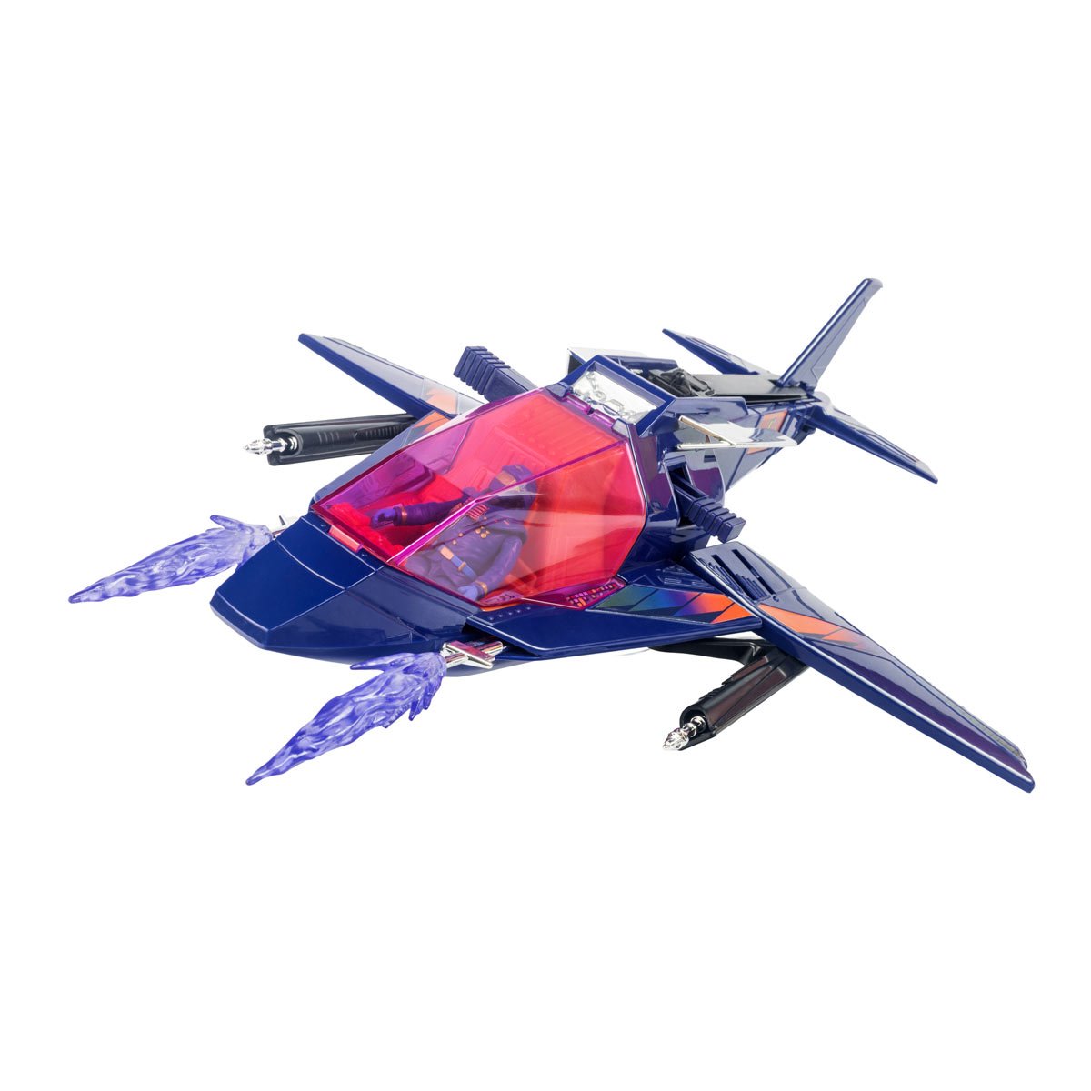 M.A.S.K. High Tech Helicopter (Switchblade) Vehicle with Miles Mayhem