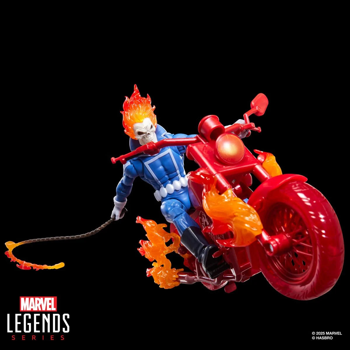 Marvel Legends Series Ghost Rider Johnny Blaze with Motorcycle