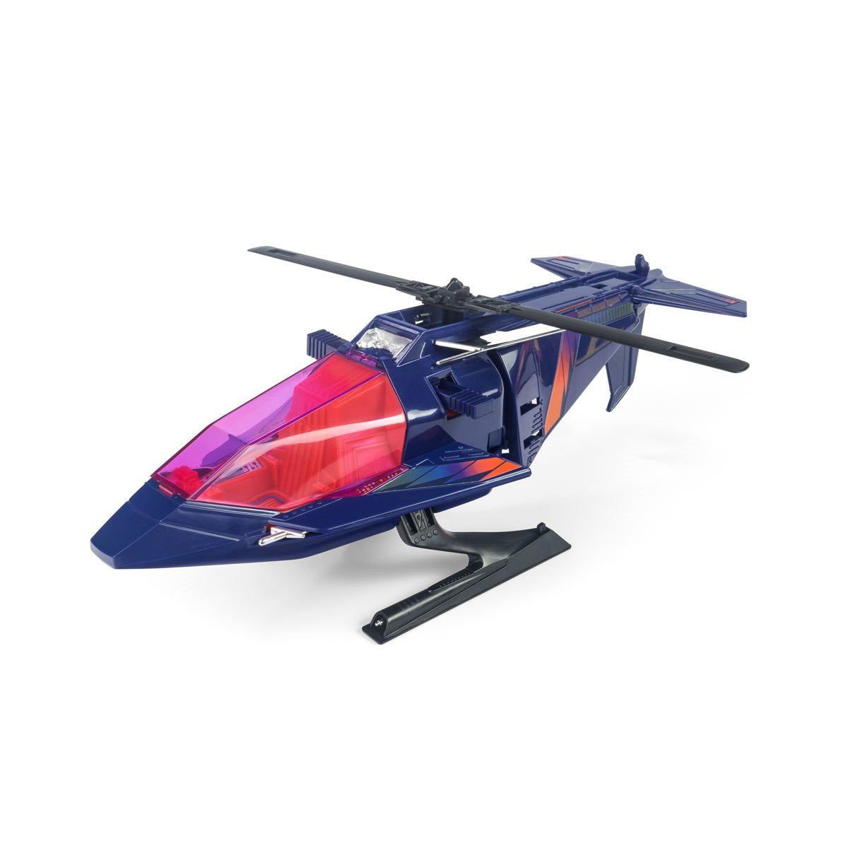 M.A.S.K. High Tech Helicopter (Switchblade) Vehicle with Miles Mayhem