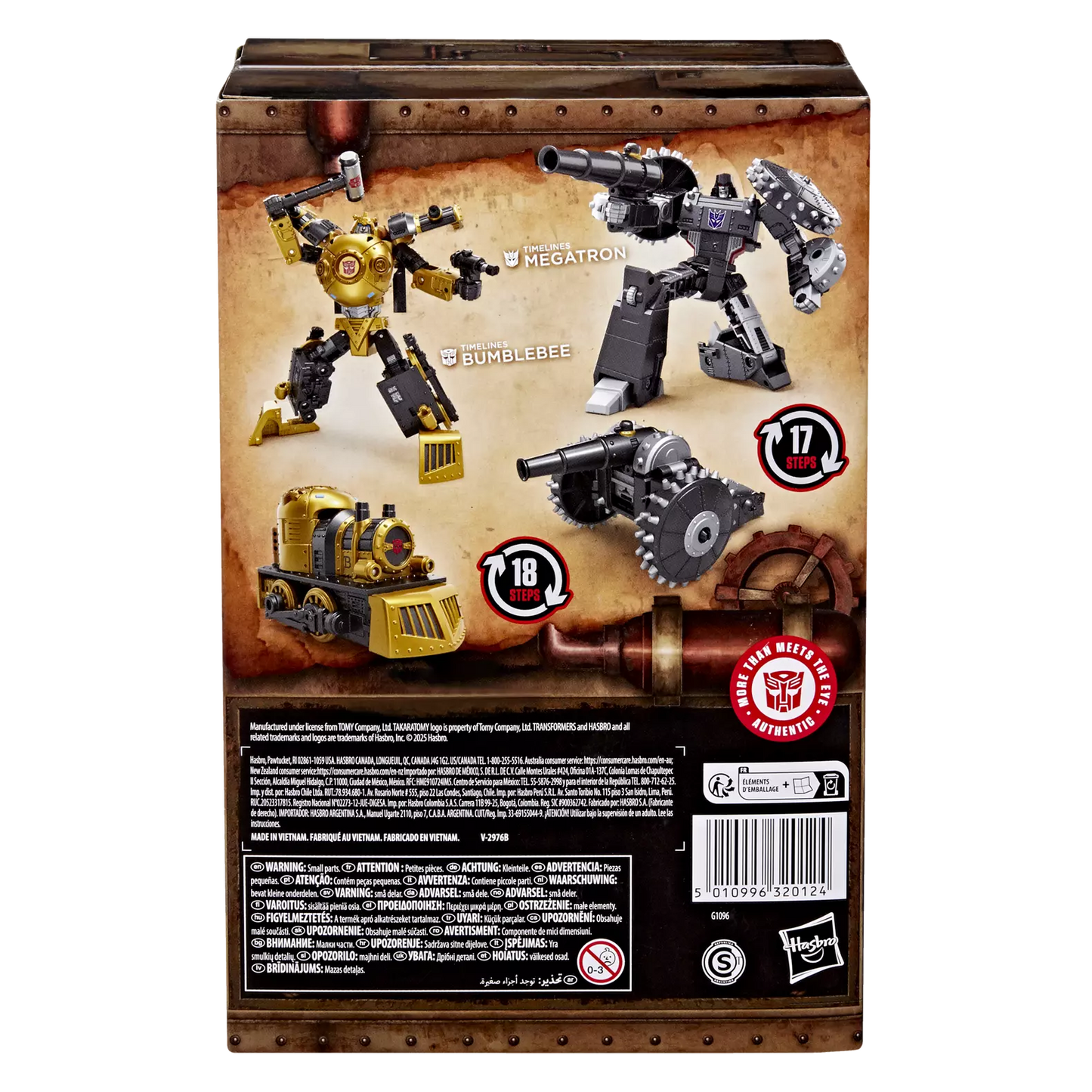 Transformers Timelines Comic Edition Megatron and Bumblebee [Hearts of Steel]