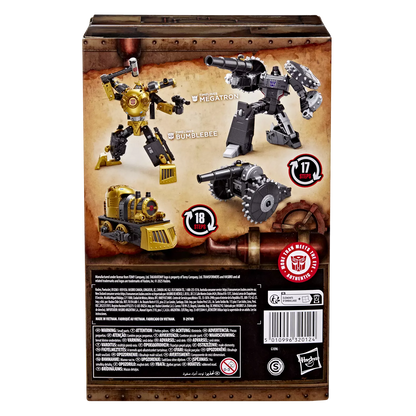 Transformers Timelines Comic Edition Megatron and Bumblebee [Hearts of Steel]