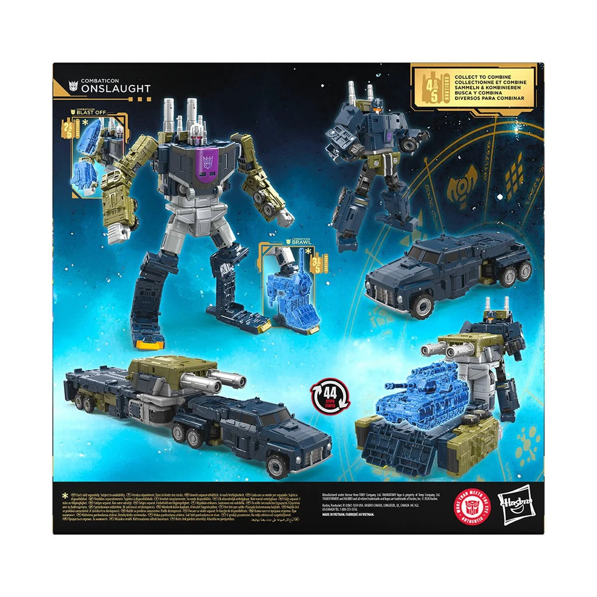 Transformers Age of the Primes Commander Class Combaticon Onslaught
