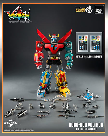 Voltron: Defender of the Universe ROBO-DOU Voltron (Retro Toy Version)