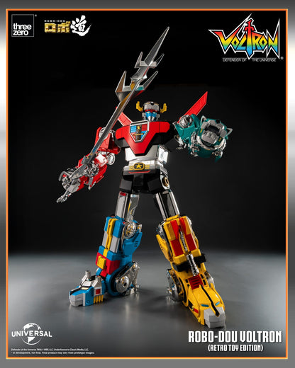 Voltron: Defender of the Universe ROBO-DOU Voltron (Retro Toy Version)