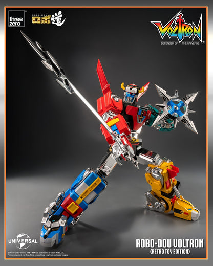 Voltron: Defender of the Universe ROBO-DOU Voltron (Retro Toy Version)