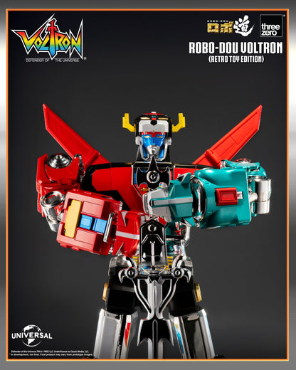 Voltron: Defender of the Universe ROBO-DOU Voltron (Retro Toy Version)