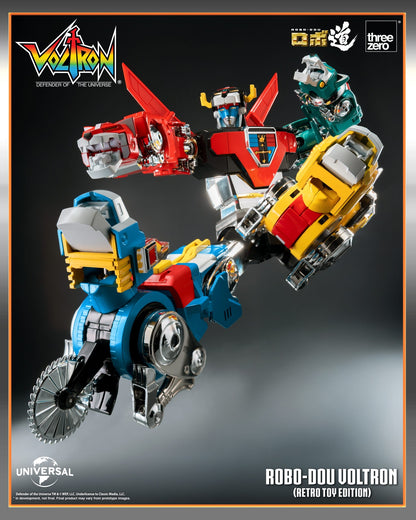 Voltron: Defender of the Universe ROBO-DOU Voltron (Retro Toy Version)
