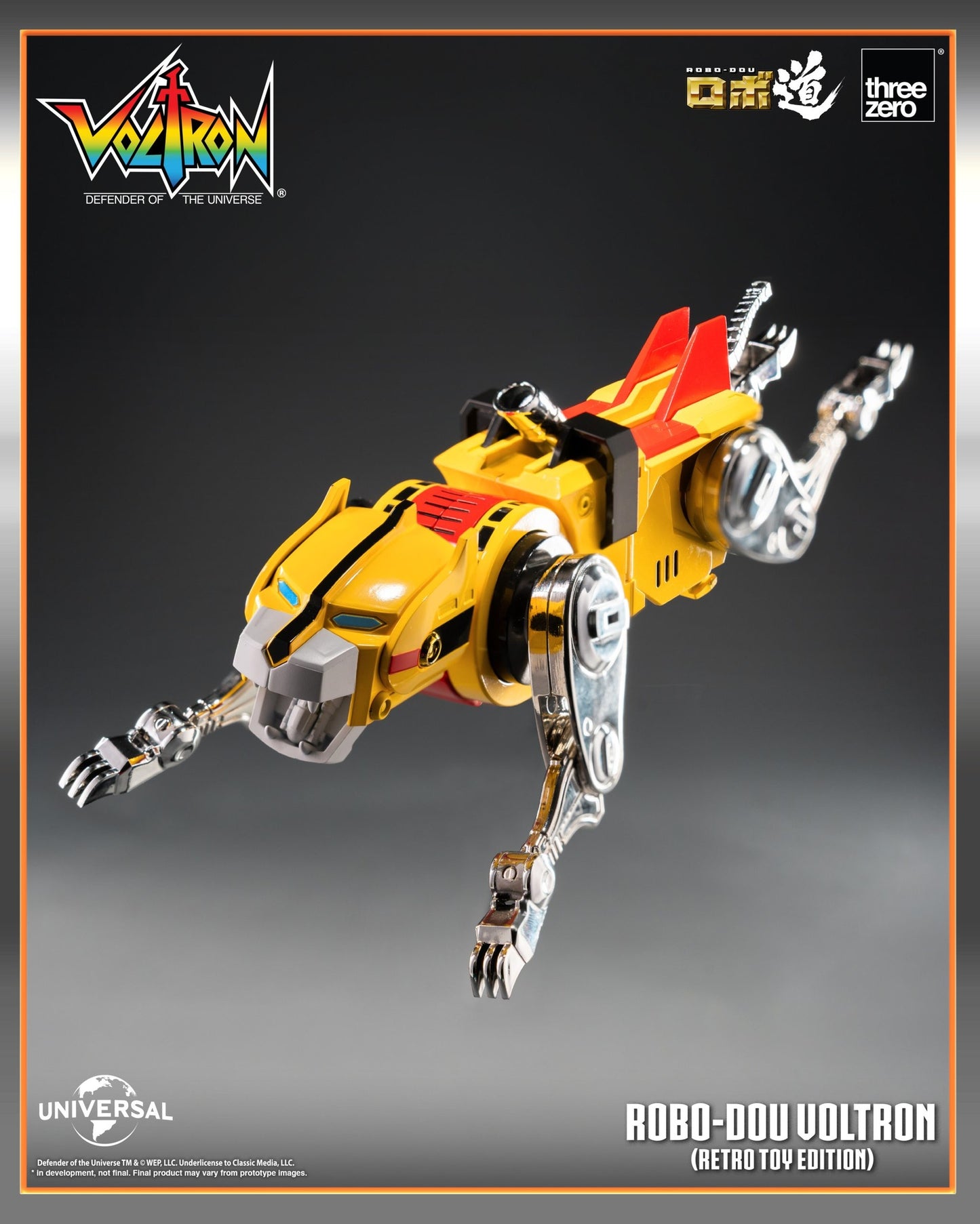 Voltron: Defender of the Universe ROBO-DOU Voltron (Retro Toy Version)
